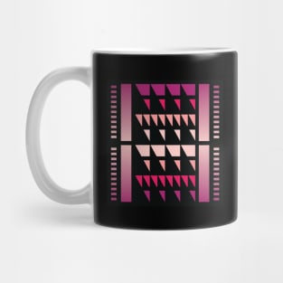 “Dimensional Forest (1)” - V.5 Red - (Geometric Art) (Dimensions) - Doc Labs Mug